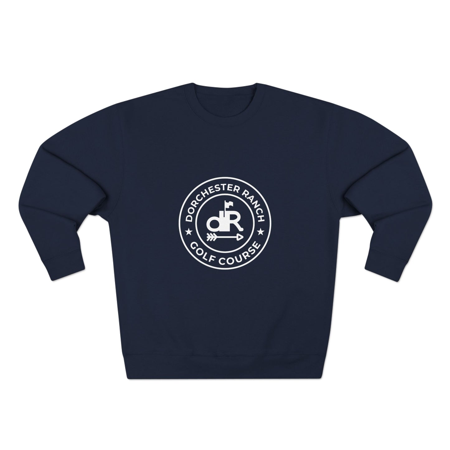 Dorchester Ranch Golf Course Crewneck Sweatshirt — Vintage Club Logo Pullover